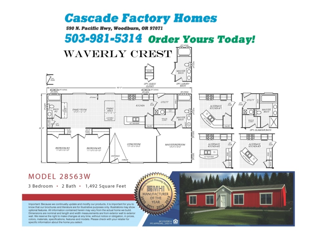 28563W Waverly Crest Floor Plan